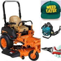 lawn care equipment