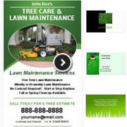 Landscaping Business Cards Lawn Care Business Landscaping Business Guide